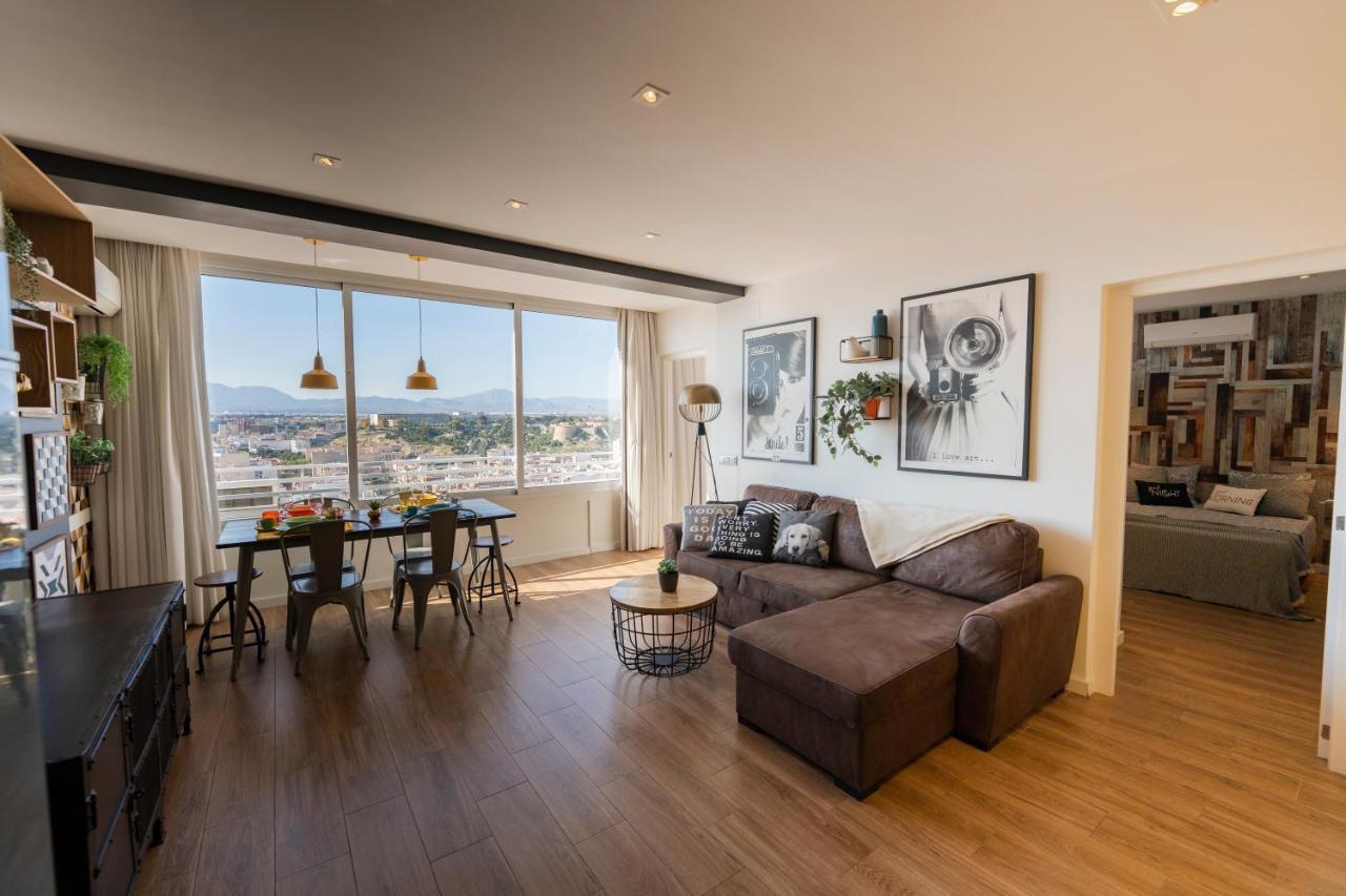 Ferienwohnung Charming Downtown Skyscrapper Alicante Exterior foto